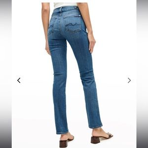 7 For All Mankind “Kimmie” Straight Leg Jeans Sz 32 Like-New